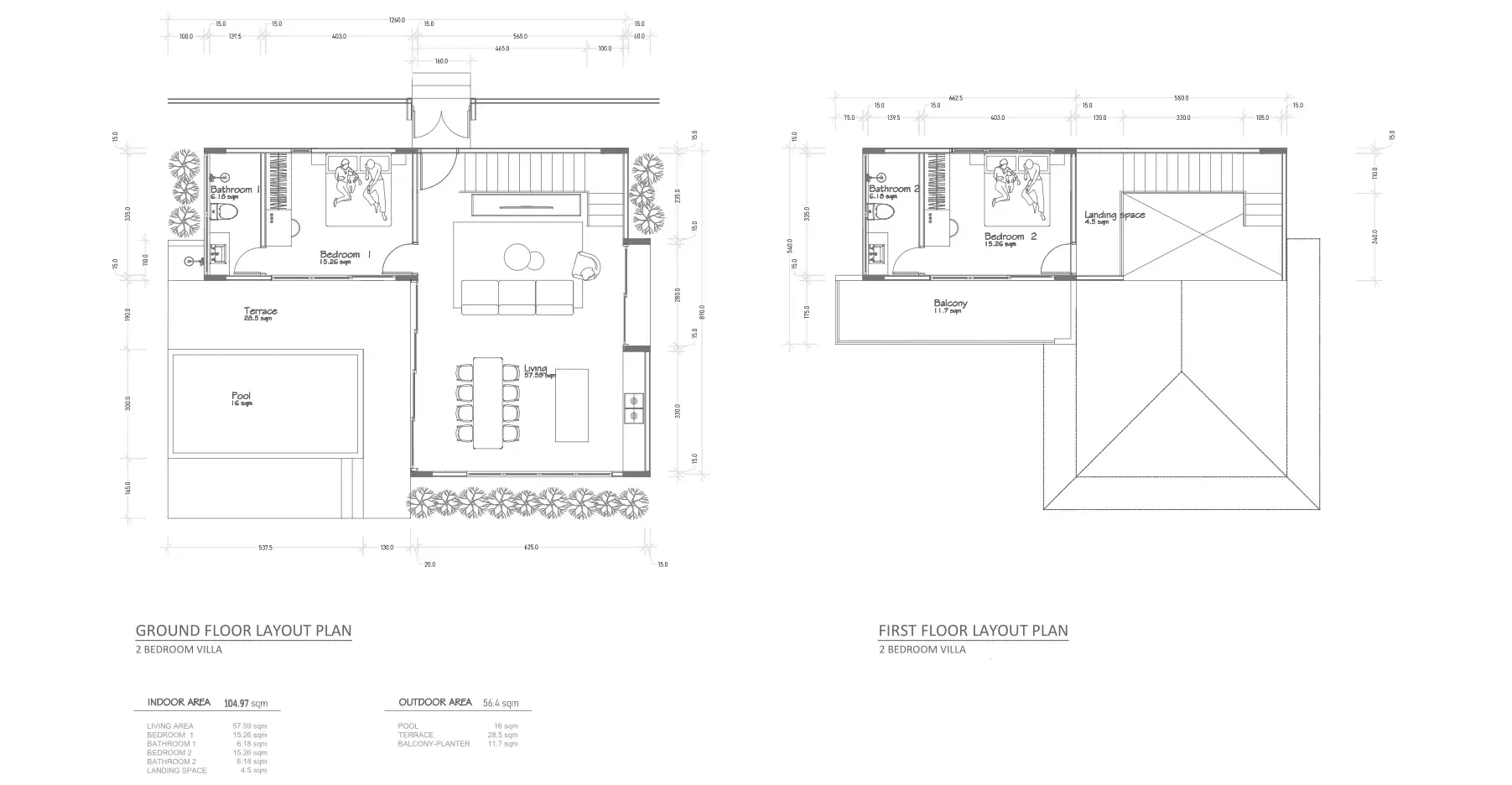 Pavita Kuvera 5 — Layout plán